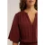 WE Fashion jumpsuit donkerrood
