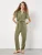 Apricot Jumpsuit  kaki