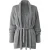 Kabelgebreid vest met ceintuur