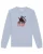 Watapparel Sweatshirt ‘Cat’  lichtblauw / oranje / zwart