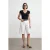 Slim Fit V-hals Jersey Blouse