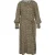 River Woods Round Neck Ls Dress Brown
