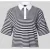 Marc Cain relaxed fit bovendeel in tricotlook met polokraag
