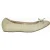 LK Bennett Ossie Ballerina Shoes Gold