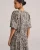 WE Fashion Dames top met print en ballonmouwen