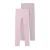 NAME IT KIDS legging NKFVIVIAN – set van 2 roze