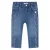 Babyface straight leg jeans met borduursels en print – mediumblauw