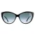 Jimmy Choo RYM/S 807 9O zwarte donkergrijze zonnebril met kleurverloop