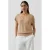 s.Oliver BLACK LABEL top met ingebreid patroon camel