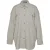 River Woods Fleece Shirt Ls Chest Pocket Grey