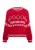 IZIA Trui ‘Hoona’  rood / wit