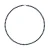 Rank ketting kralen zoetwater 4-5mm Ronde Zwart Wit Goud 18 Karaat