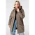 MS Mode Plus Size regenjas – taupe