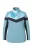 Ulla Popken Functioneel shirt  azuur / zwart / wit