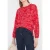 Cecil Dames Gedessineerde blouse in Rood