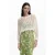 Desigual midi jurk gehaakt groen