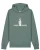 Watapparel Sweatshirt  groen / wit