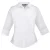 Premier 3/4 mouw Popeline Blouse / Gewoon werkoverhemd (Wit)