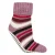 1 Paar Dames Chunky Fair Isle Moccasin Grip Sokken – Warme Winter Slippersokken