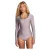 Under Armour Vanish bodysuit met ronde hals en lange mouwen voor dames (Grijs)