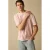 Sissy-Boy regular T-shirt met backprint roze