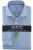 OLYMP Luxor 24/Seven Jersey shirt blauw, Effen