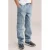 WE Fashion Blue Ridge loose fit cargo jeans – lichtblauw