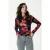 Colourful Rebel Neyo Multi Flower Turtleneck Top Multicolor