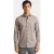 R2 Amsterdam Overhemd heren Beige Knitted herringbone shirt 134.WSP.011/045
