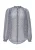 QS Blouse  antraciet / wit