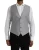 Grijs Vest Effen Stijl
