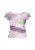 MYMO Shirt ‘Young Fashion’  groen / lila / donkerlila