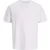 Jack And Jones Heren Basis Effen Normaal T-Shirt (Wit)