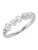 Smart Jewel Ring  zilver / parelwit