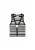 Fabienne Chapot Gebreide bodywarmer  zwart / wit