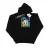 Disney Jongens Donald Duck Panicked Hoodie (Zwart)