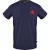Aquascutum Heren Logo T-shirt met ronde hals (Marine)