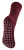 THMO – Thermische fleece gevoerde pantoffelsokken voor dames – Diepe Fuchsia