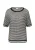 comma casual identity Trui  zwart / wit