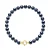 Armband Gekweekte Parels Zoetwater 6-7mm Sluiting Black Luxury Yellow Gold