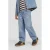 Orange Stars straight leg jeans – lichtblauw