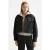 Scotch & Soda Black Denim Textured Oversized Jacket — Black Snow