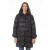 Baldinini Trend Zwarte Nylon Jas