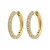 PILGRIM gold plated oorbellen Tatum