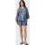 AllSaints Isla Short Lita Denim Blue
