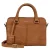 BURKELY leren mini handtas Cool Colbie cognac