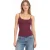 Busem Getailleerde gebreide tanktop met U-hals