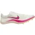 Nike Unisex ZoomX Dragonfly hardloopschoenen met spikes voor volwassenen (Crème/roze)