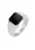 KUZZOI Ring  zwart / zilver