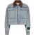 Haute L’Amitié Haute l’amitié meliza crop denim jacket